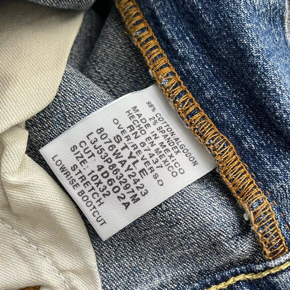 Vintage y2K Ralph Lauren Polo Jeans Co.Jeans Women's Size 10/32 Bootcut - Picture 4 of 6